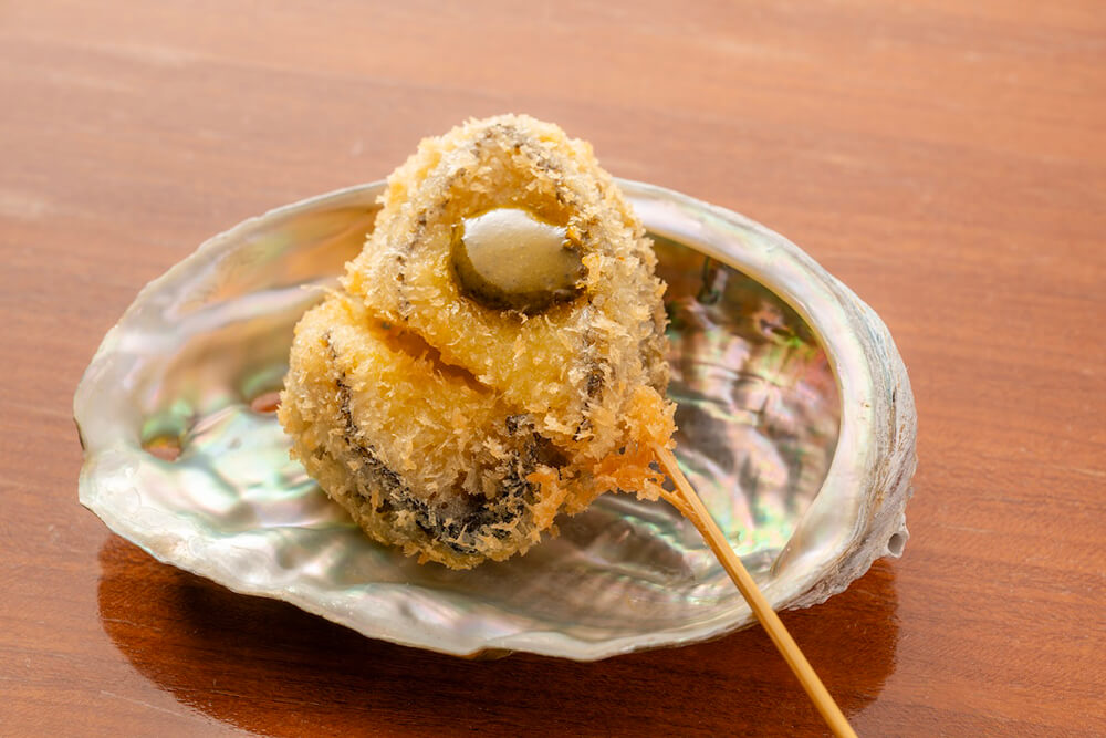 趣向を凝らした驚きあふれる創作串揚げをコース仕立てで楽しむランチ<br>〈カード会員様限定メニュー〉